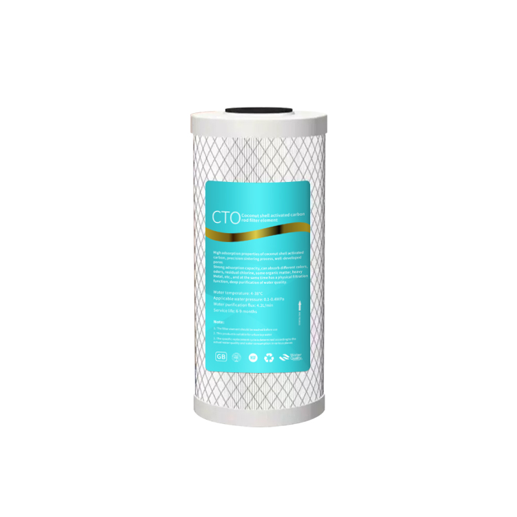 10 inch fat gold grade FOF long-lasting anti scaling folding composite filter cartridge