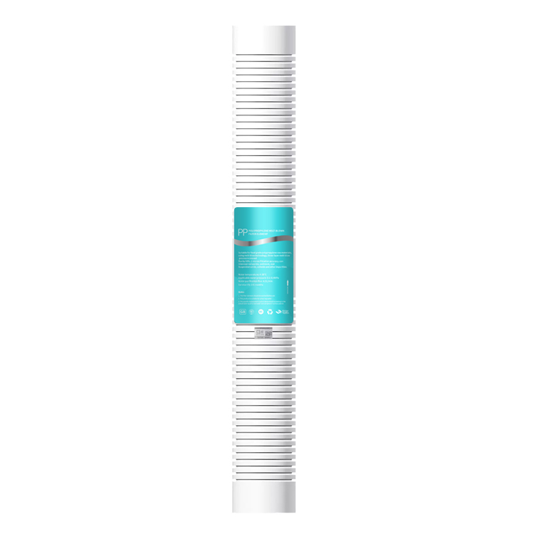 260g 5um groove melt blown PP cotton filter cartridge