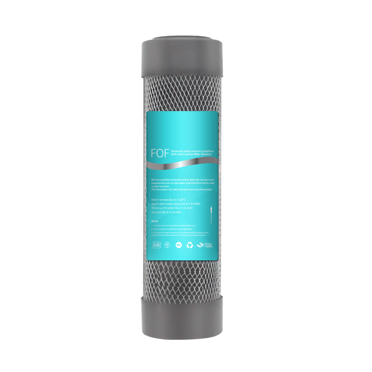 Third generation 10 inch FOF long-lasting scale and membrane filter cartridge