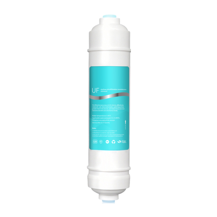 Quick connect UF ultrafiltration filter cartridge